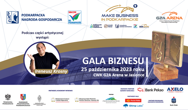 25 października w G2A Arena – Wielka Gala Podkarpackiego Biznesu