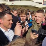 Mentzen przyleciał do Rzeszowa i przemawiał do wyborców 3 - Polskie Radio Rzeszów Mentzen przyleciał do Rzeszowa i przemawiał do wyborców - Polskie Radio Rzeszów