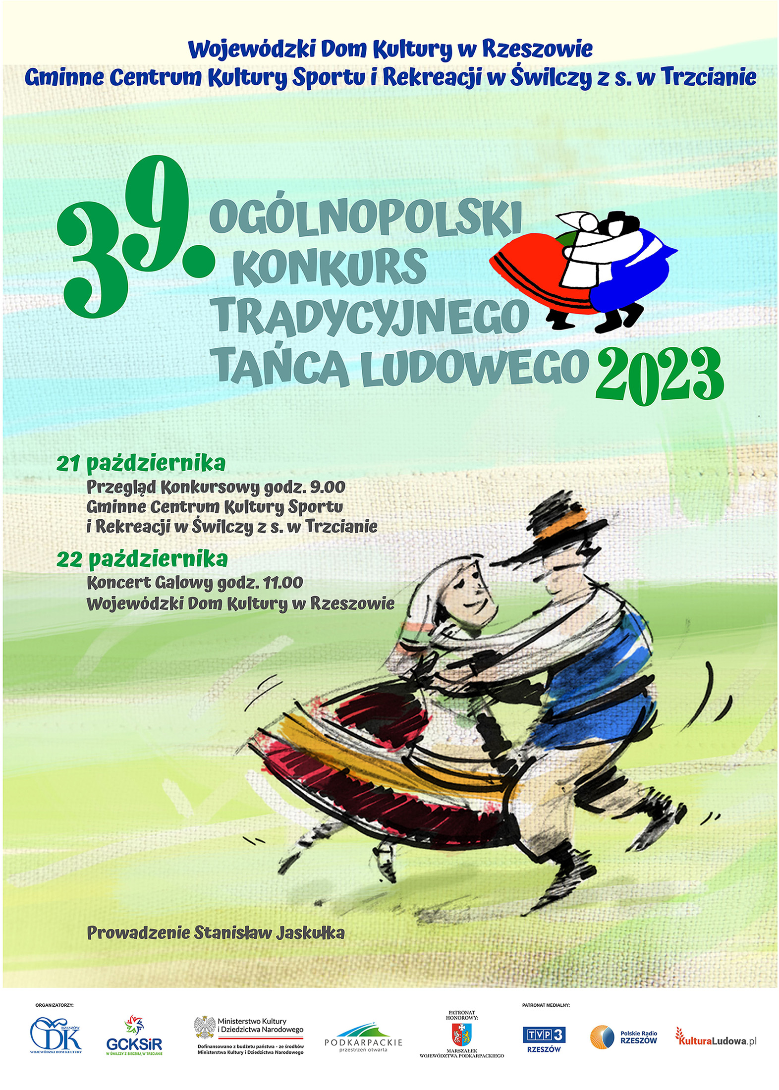 Plakat taniec tradycyjny 2023 2