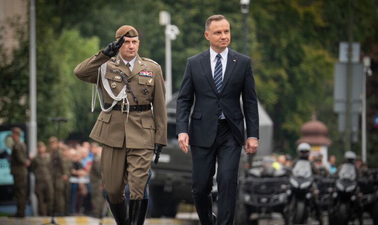 Prezydent Andrzej Duda w Rzeszowie: Terytorialsi są zawsze gotowi służyć Polakom (fotogaleria)