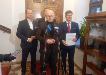 Konferencja prasowa radnych PiS w&nbsp;Rzeszowie