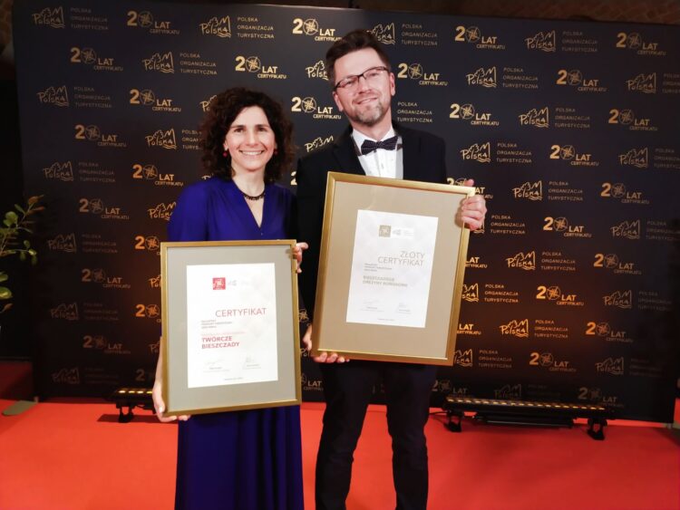 Bieszczadzkie Drezyny Rowerowe ze Złotym Certyfikatem