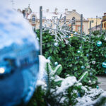 Na rzeszowskim Rynku rozpoczął się montaż choinki (zdjęcia) - Polskie Radio Rzeszów