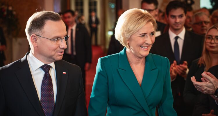 Uroczysta gala nagród gospodarczych w łańcuckim zamku z udziałem pary prezydenckiej (fotogaleria)