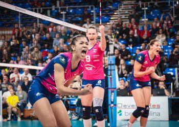 Siatkówka. Wygrana Rysic na&nbsp;początek rywalizacji w&nbsp;Lidze Mistrzyń (zdjęcia)