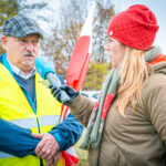 Protestujących w Korczowej wsparli rolnicy. Wydłuża się kolejka tirów (zdjęcia) - Polskie Radio Rzeszów