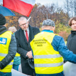 Protestujących w Korczowej wsparli rolnicy. Wydłuża się kolejka tirów (zdjęcia) - Polskie Radio Rzeszów