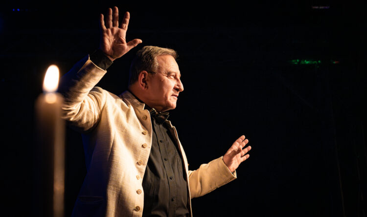 Wieczór kabaretowy ze Sławomirem Hollandem w Polskim Radiu Rzeszów (zdjęcia)