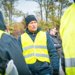 Protestujących w Korczowej wsparli rolnicy. Wydłuża się kolejka tirów (zdjęcia) - Polskie Radio Rzeszów
