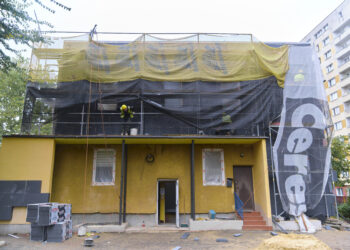 Remont w Przedszkolu przy Hoffmanowej