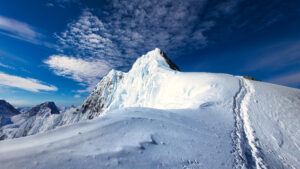 Foto Piotr Krzyzowski Broad Peak widok na Rocky Summit