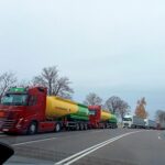 Rolnicy rozpoczęli protest przed przejściem granicznym w Medyce (zdjęcia) 8 - Polskie Radio Rzeszów Rolnicy rozpoczęli protest przed przejściem granicznym w Medyce (zdjęcia) - Polskie Radio Rzeszów