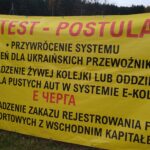 Trwa protest w Korczowej. Przewoźnicy zapowiadają blokadę w Medyce 4 - Polskie Radio Rzeszów Trwa protest w Korczowej. Przewoźnicy zapowiadają blokadę w Medyce - Polskie Radio Rzeszów