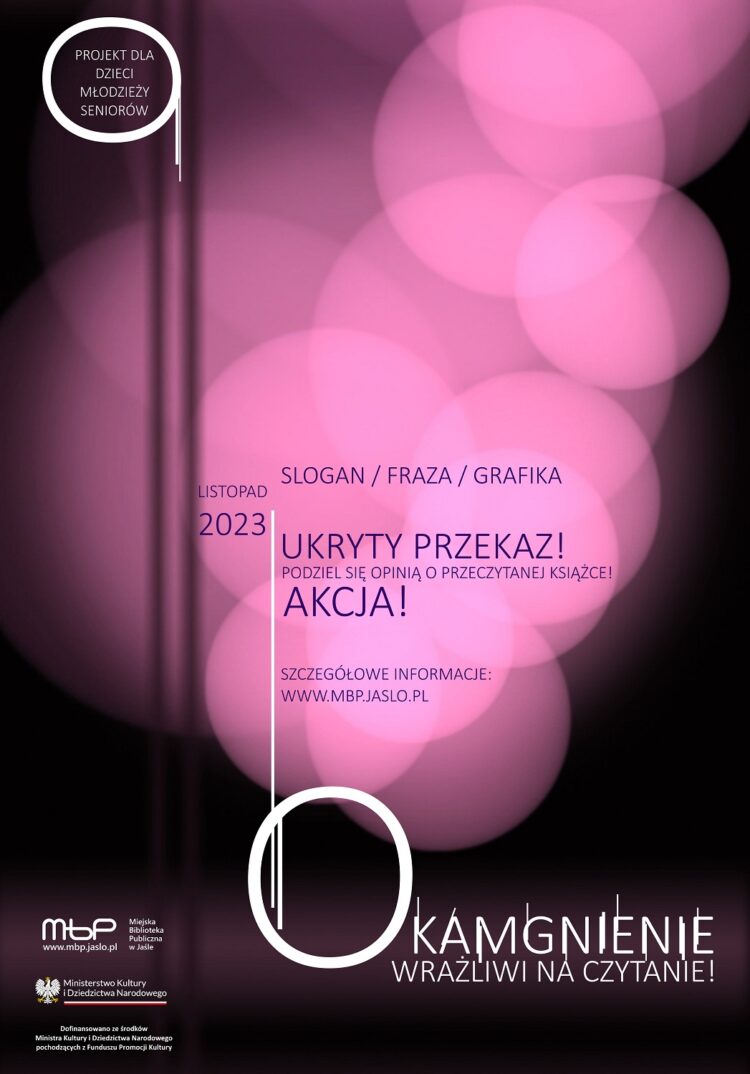 Ukryty przekaz! - akcja w MBP w Jaśle 1 - Polskie Radio Rzeszów Ukryty przekaz! – akcja w MBP w Jaśle