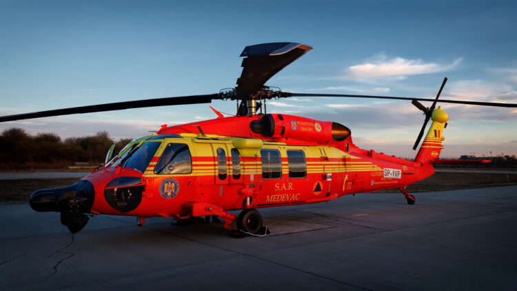 PZL Mielec dostarczył do Rumunii pierwsze śmigłowce Black Hawk
