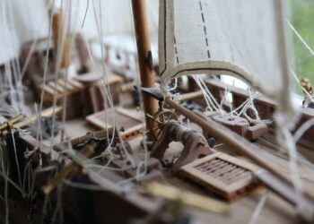 Wystawa modeli żaglowców w&nbsp;Przemyślu