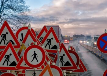 Remont nawierzchni na&nbsp;S19 w&nbsp;Stobiernej