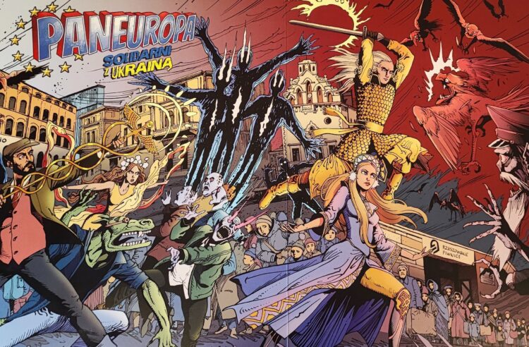 Rzeszów w komiksie „Paneuropa. Solidarni z Ukrainą”