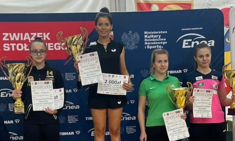 Tenis stołowy. Udane starty naszych tenisistek stołowych