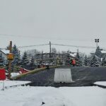 Zima uniemożliwiła zakończenie budowy kładki nad Wisłokiem w centrum Beska 5 - Polskie Radio Rzeszów Zima uniemożliwiła zakończenie budowy kładki nad Wisłokiem w centrum Beska - Polskie Radio Rzeszów