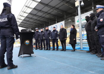 Dron pomoże w&nbsp;pracy mieleckim policjantom
