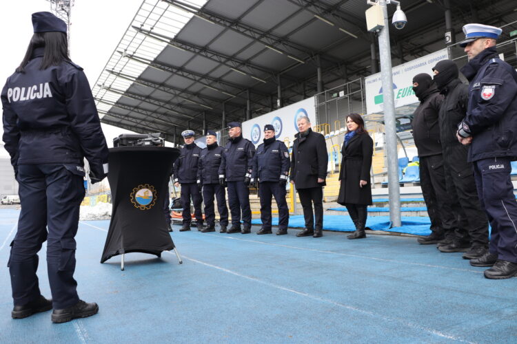 Dron pomoże w pracy mieleckim policjantom