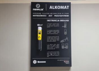 Ogólnodostępny alkomat zamontowano w&nbsp;Komendzie Powiatowej Policji w&nbsp;Mielcu