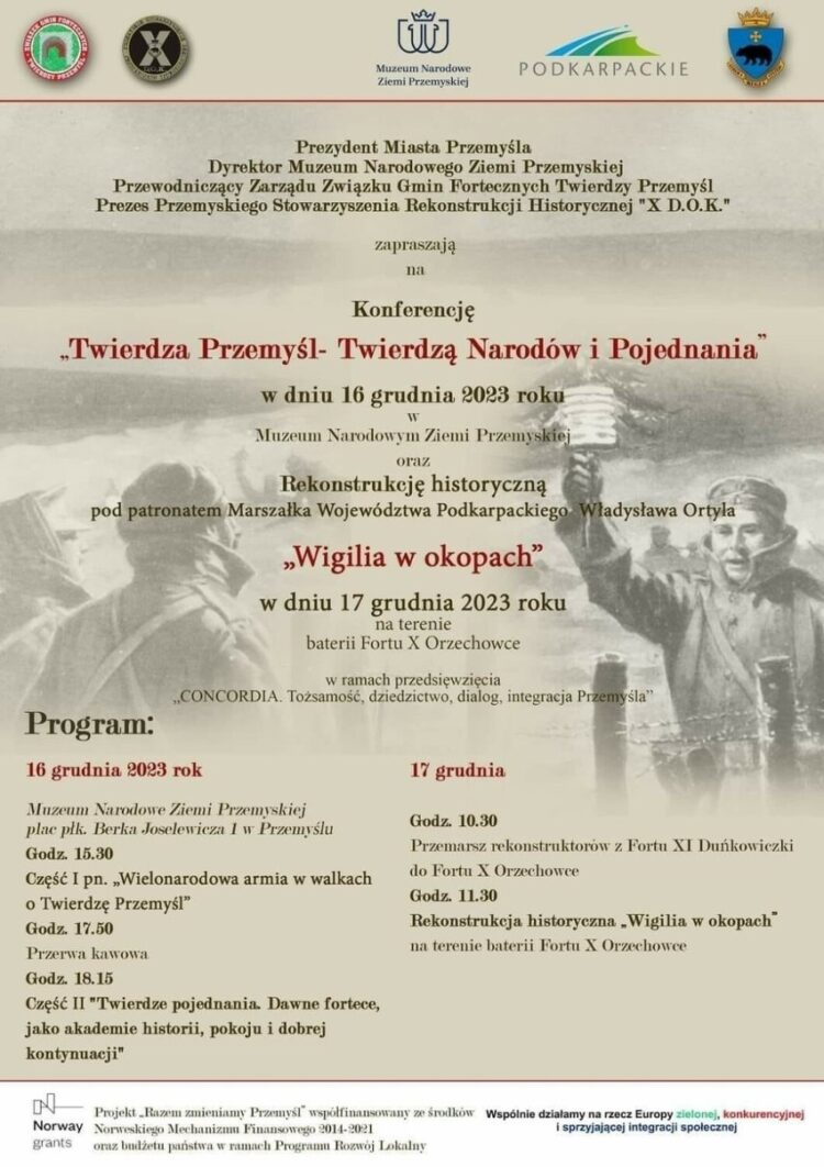 Odbyła się rekonstrukcja historyczna „Wigilia w okopach”