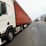 Ponad godzinę trwał protest ukraińskich kierowców pod Przeworskiem 2 - Polskie Radio Rzeszów Ponad godzinę trwał protest ukraińskich kierowców pod Przeworskiem - Polskie Radio Rzeszów
