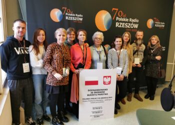 Wizyta dziennikarzy polskich mediów z&nbsp;Ukrainy w&nbsp;Polskim Radiu Rzeszów