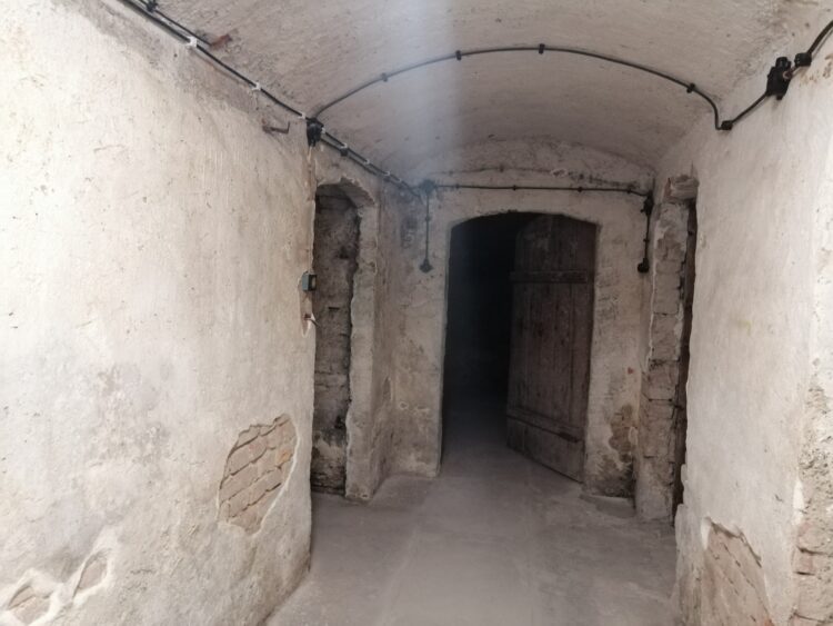 W piwnicach BWA w Krośnie odsłonięto i zabezpieczono rysunki oraz napisy wykonane przez więźniów