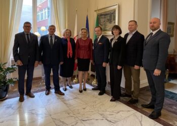 Spotkanie delegacji z&nbsp;Podkarpacia z&nbsp;ambasadorem RP&nbsp;we&nbsp;Włoszech