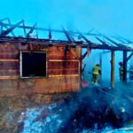 W pożarze drewnianego domu w Szówsku pod Jarosławiem zginął mężczyzna 3 - Polskie Radio Rzeszów W pożarze drewnianego domu w Szówsku pod Jarosławiem zginął mężczyzna - Polskie Radio Rzeszów