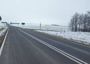 Strajk na&nbsp;przejściu dla pieszych w&nbsp;Gwizdaju. Zablokowana droga krajowa (aktualizacja)