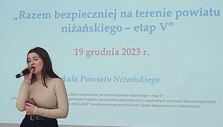 Pomysły uczniów na poprawę bezpieczeństwa w powiecie niżańskim