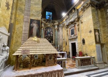 Szopka rodziny Ulmów w&nbsp;Watykanie