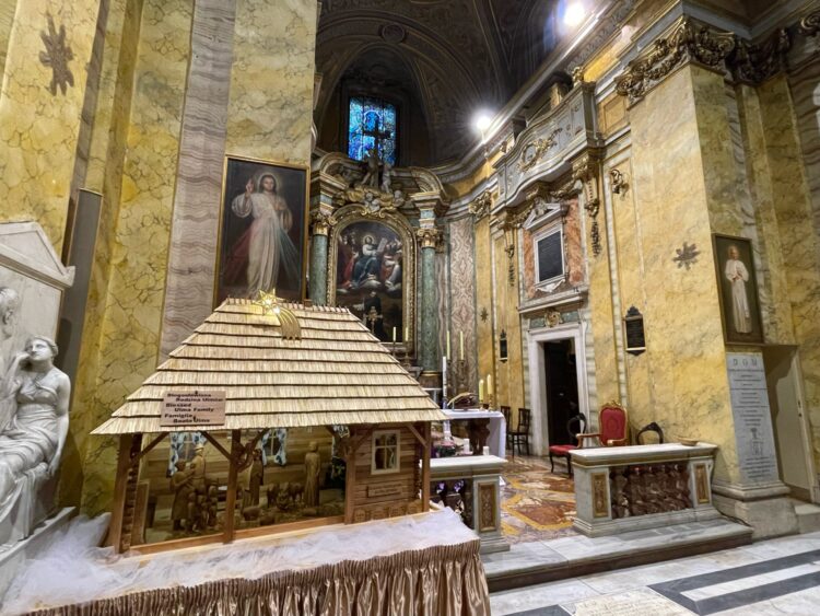 Szopka rodziny Ulmów w Watykanie