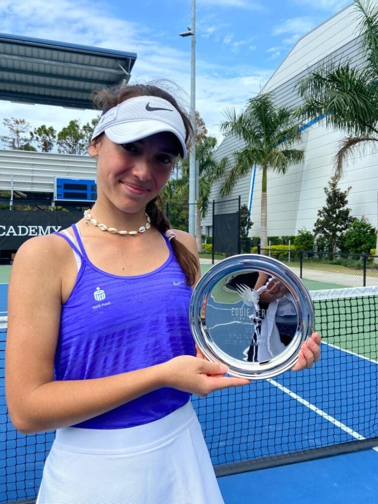 Tenis. Oliwia Sybicka zagrała w finale prestiżowej imprezy na Florydzie