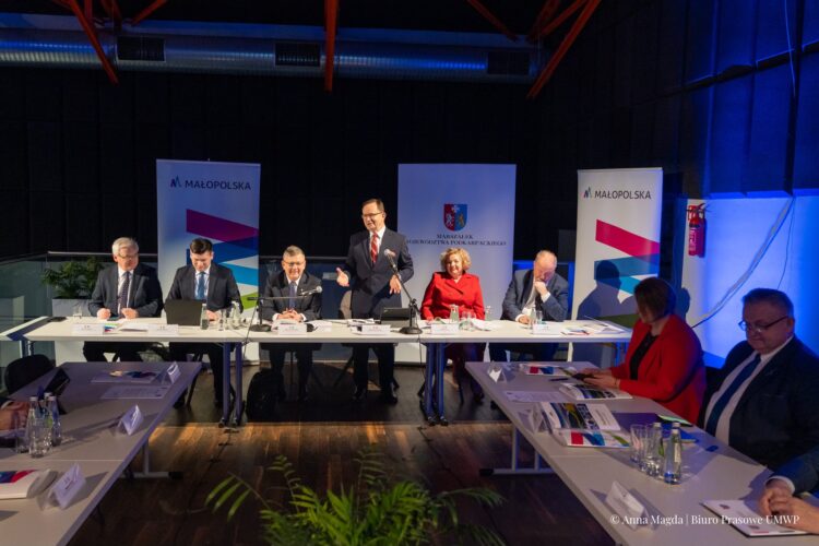 Posiedzenie zarządów województw małopolskiego i podkarpackiego
