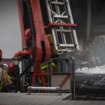 Pożar przy ul. Księcia Józefa Poniatowskiego w Rzeszowie (zdjęcia) - Polskie Radio Rzeszów