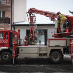 Pożar przy ul. Księcia Józefa Poniatowskiego w Rzeszowie (zdjęcia) - Polskie Radio Rzeszów