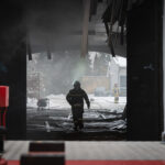 Pożar przy ul. Księcia Józefa Poniatowskiego w Rzeszowie (zdjęcia) - Polskie Radio Rzeszów