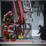 Pożar przy ul. Księcia Józefa Poniatowskiego w Rzeszowie (zdjęcia) - Polskie Radio Rzeszów