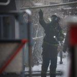 Pożar przy ul. Księcia Józefa Poniatowskiego w Rzeszowie (zdjęcia) - Polskie Radio Rzeszów