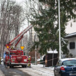 Pożar przy ul. Księcia Józefa Poniatowskiego w Rzeszowie (zdjęcia) - Polskie Radio Rzeszów