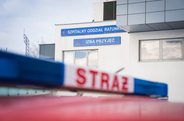 Mężczyzna w stanie głębokiej hipotermii trafił do rzeszowskiego szpitala