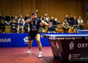 Tenis stołowy. Chorwat z Oxynetu gra nadal w Katarze 