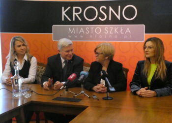 Wojewoda podkarpacki z&nbsp;wizytą w&nbsp;Krośnie. Spotkała się z&nbsp;samorządowcami