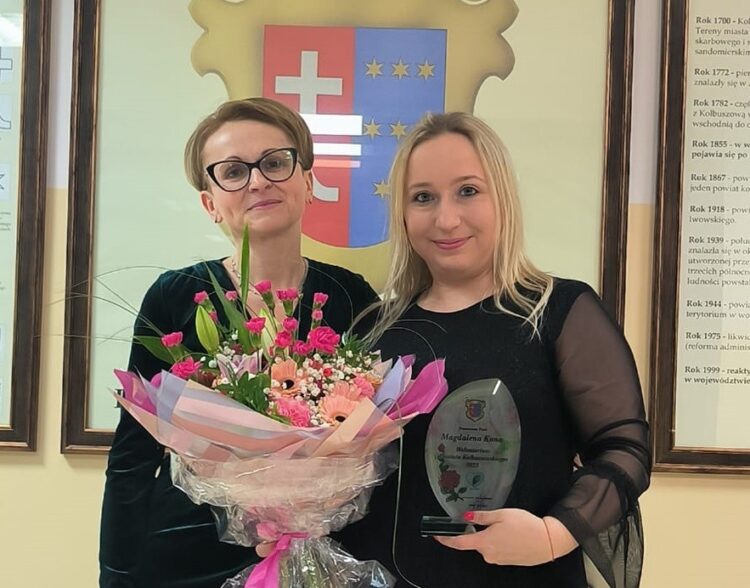 Magdalena Kuna z tytułem Wolontariusz Roku powiatu kolbuszowskiego