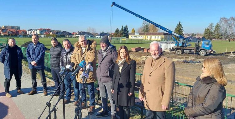 Pierwszy etap prac przy budowie Centrum Sportów Olimpijskich i Paraolimpijskich w Tarnobrzegu